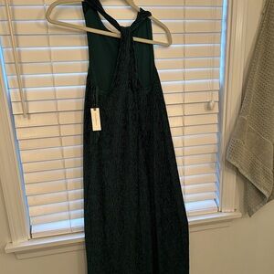 Anthropologie stretch fabric dress